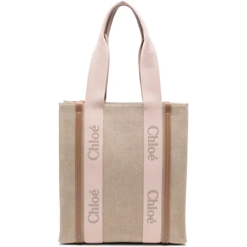 Leinen Leder Band Tasche - Chloé - Modalova