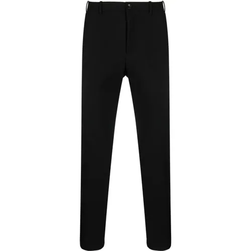 Schwarze Chino Hose , Herren, Größe: L - Incotex - Modalova