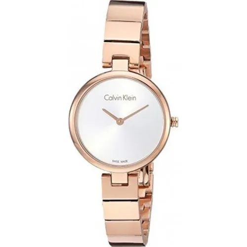 Authentic Quartz Watch - Uomo/Donna - K8G23646 , female, Sizes: ONE SIZE - Calvin Klein - Modalova