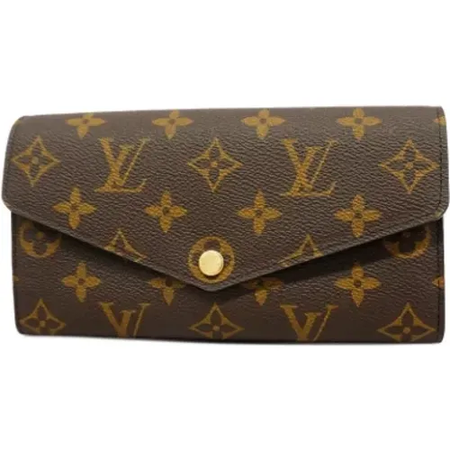 Pre-owned Canvas wallets , female, Sizes: ONE SIZE - Louis Vuitton Vintage - Modalova