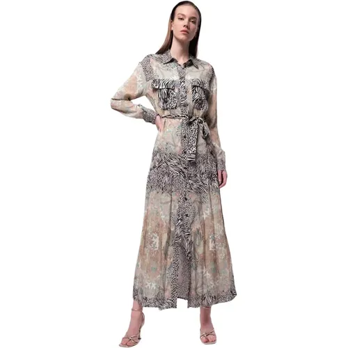 Maxi Dress , female, Sizes: L - pinko - Modalova