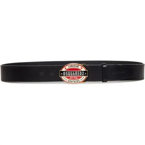 Multicolour Belts , male, Sizes: 85 CM, 95 CM, 90 CM - Dsquared2 - Modalova