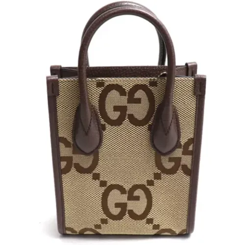 Pre-owned Canvas handbags , female, Sizes: ONE SIZE - Gucci Vintage - Modalova