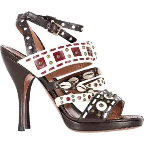 Pre-owned Leather heels , female, Sizes: 5 1/2 UK - Alaïa Pre-owned - Modalova