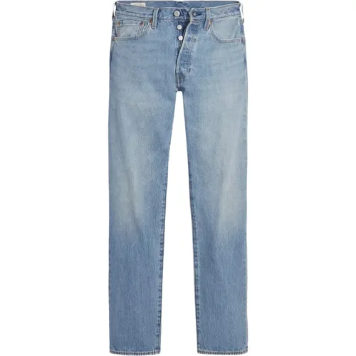 Levi's , Plain Jeans with Worn Out Effect , male, Sizes: W40 L34, W38 L34 - Levis - Modalova