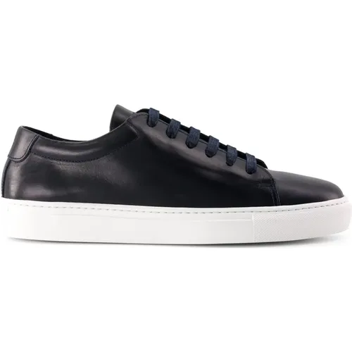 Handgefertigte Navy Patina Sneakers - NATIONAL STANDARD - Modalova