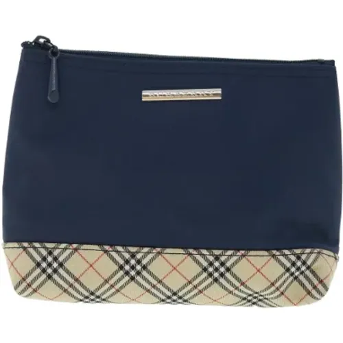 Pre-owned Fabric clutches , female, Sizes: ONE SIZE - Burberry Vintage - Modalova