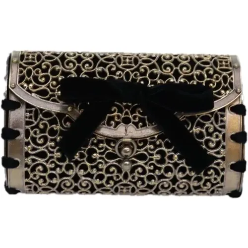 Pre-owned Fabric clutches , female, Sizes: ONE SIZE - Yves Saint Laurent Vintage - Modalova