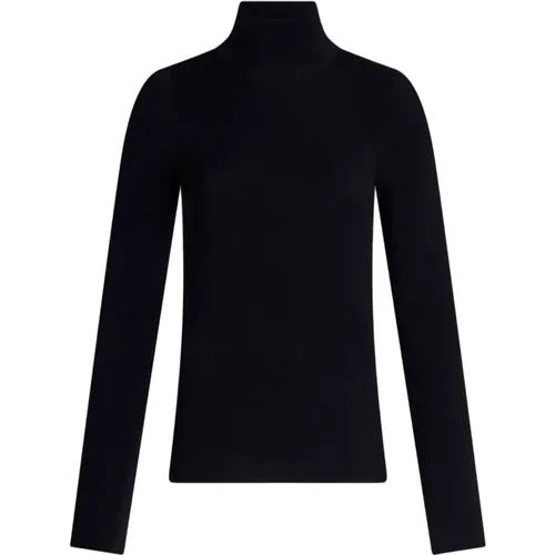 Blauer Strickpullover , Damen, Größe: M - ETRO - Modalova