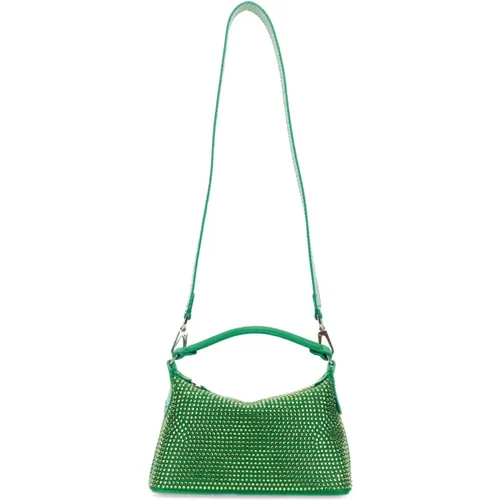 Rhinestone Hobo Bag , female, Sizes: ONE SIZE - Liu Jo - Modalova