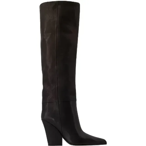 Leather boots , female, Sizes: 4 1/2 UK - Paris Texas - Modalova