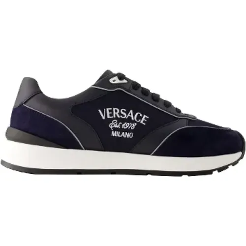 Leder sneakers Versace - Versace - Modalova
