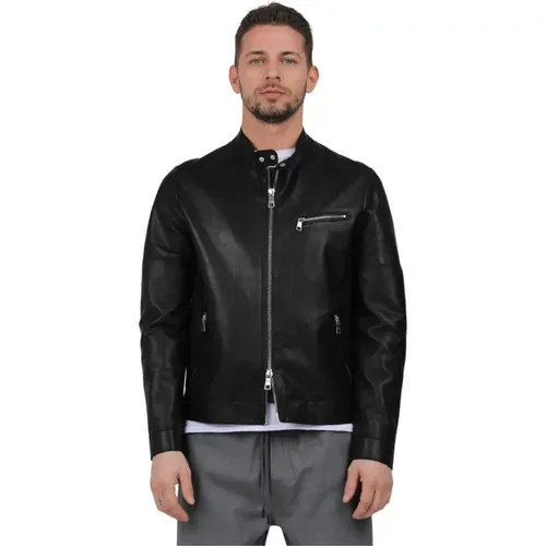 Leather Jackets , Herren, Größe: L - The Jack Leathers - Modalova