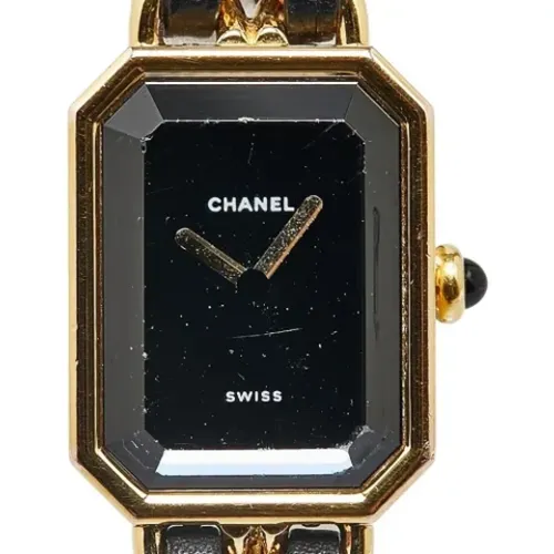 Pre-owned Leather watches , female, Sizes: ONE SIZE - Chanel Vintage - Modalova