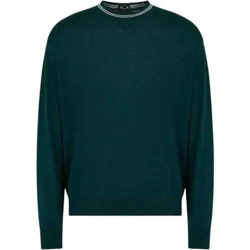 Stylish Pullover Sweater , male, Sizes: XL, L, S - Emporio Armani - Modalova