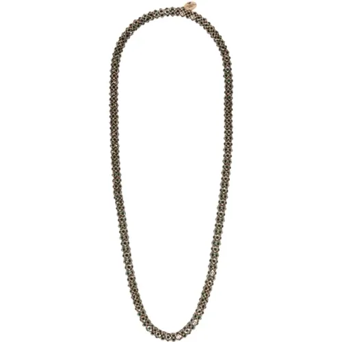 Crystal Necklace , female, Sizes: ONE SIZE - Max Mara - Modalova