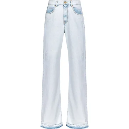 Wide Jeans , Damen, Größe: W28 - pinko - Modalova