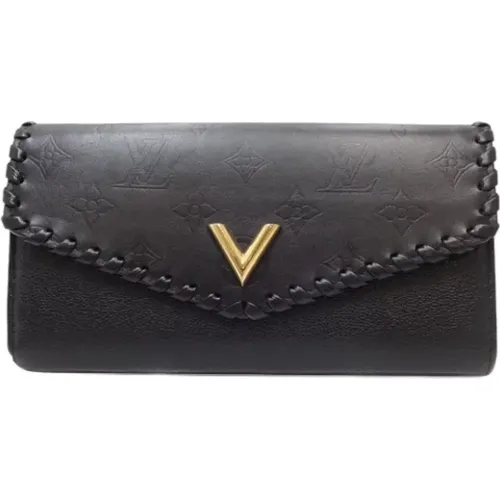 Pre-owned Leather wallets , female, Sizes: ONE SIZE - Louis Vuitton Vintage - Modalova