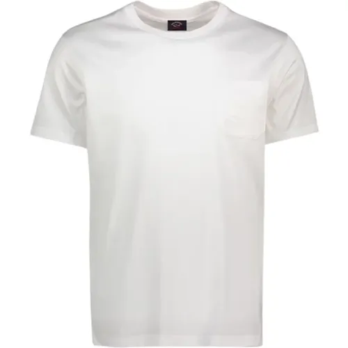 T-Shirt , male, Sizes: S, M, L - PAUL & SHARK - Modalova