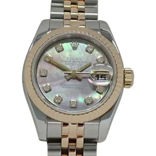 Pre-owned Rose Gold watches , female, Sizes: ONE SIZE - Rolex Vintage - Modalova