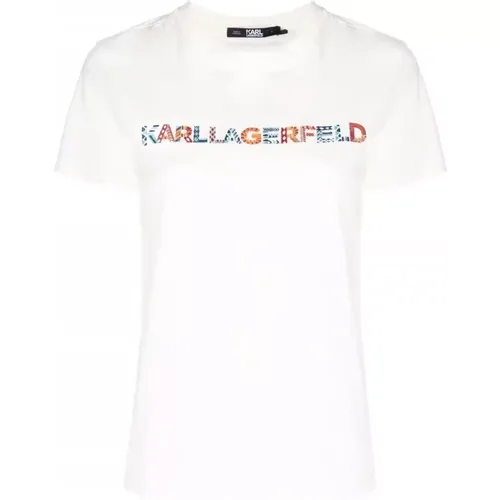 T-Shirt , female, Sizes: S - Karl Lagerfeld - Modalova