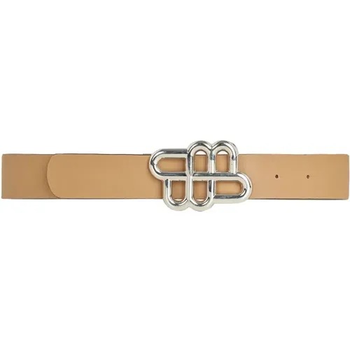 Belt with Beautiful Buckle , female, Sizes: S, M - Munthe - Modalova