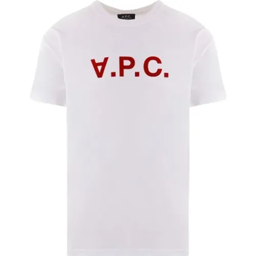 T-Shirts , Herren, Größe: XL - A.P.C. - Modalova