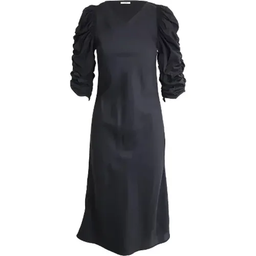 Pre-owned Viscose dresses , female, Sizes: 2XS - Celine Vintage - Modalova