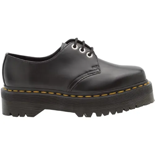 Flat Shoes - Polished Smooth , female, Sizes: 4 UK, 3 UK, 6 UK, 5 UK, 7 UK, 6 1/2 UK - Dr. Martens - Modalova