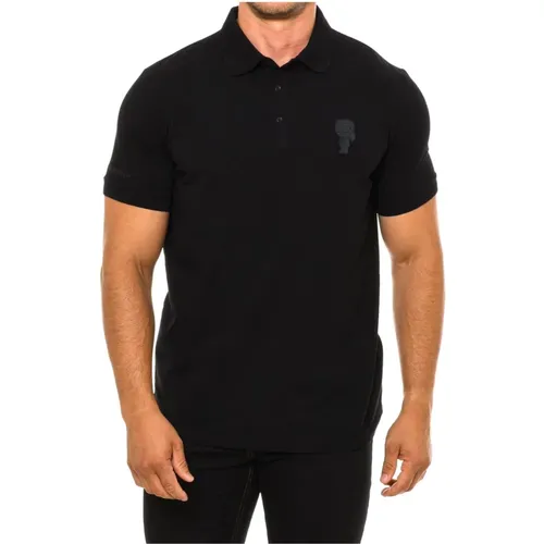 Short sleeve polo shirt , male, Sizes: XL, L, M, S, 2XL - Karl Lagerfeld - Modalova