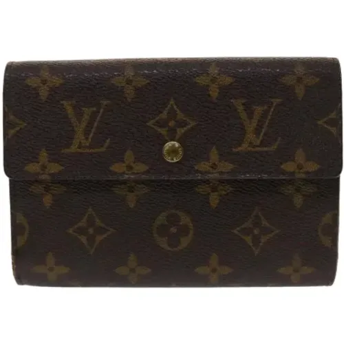 Pre-owned Canvas wallets , female, Sizes: ONE SIZE - Louis Vuitton Vintage - Modalova