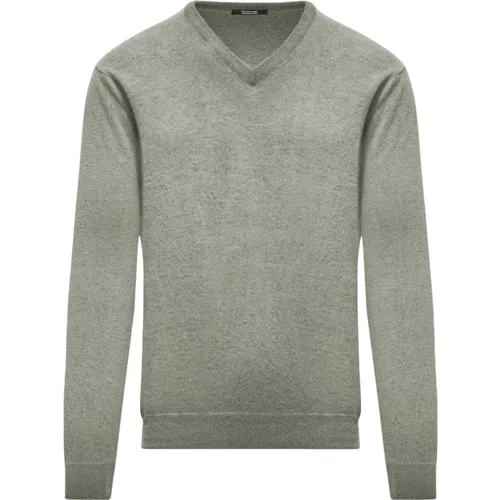 Wool V-Neck Sweater for Men , male, Sizes: M, 3XL, 2XL, XL, L - BomBoogie - Modalova