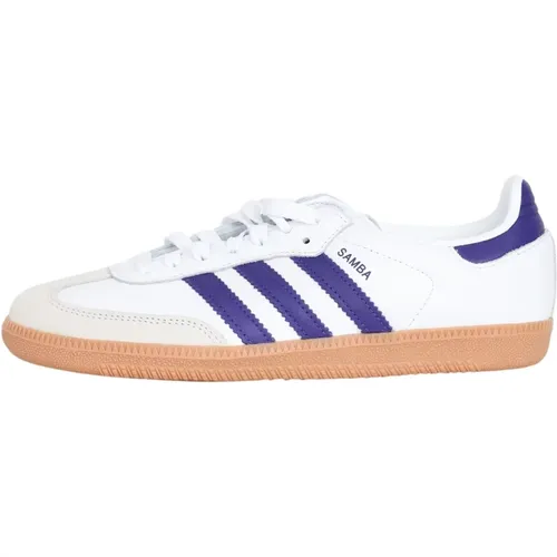 Weiße Samba OG Sneakers , Damen, Größe: 41 1/3 EU - adidas Originals - Modalova
