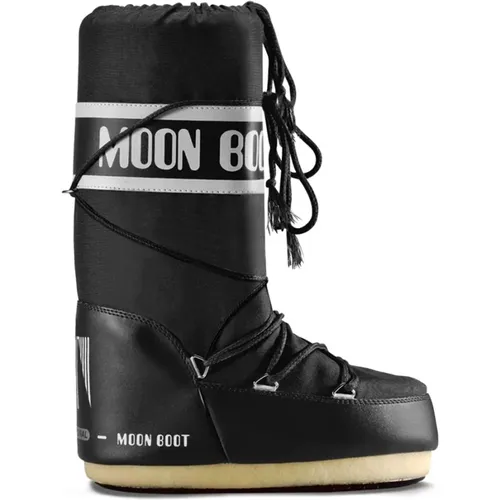 Icon Nylon Boots , Damen, Größe: 35 EU - moon boot - Modalova