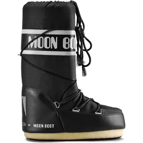 Icon Nylon Boots , female, Sizes: 6 UK, 12 UK - moon boot - Modalova