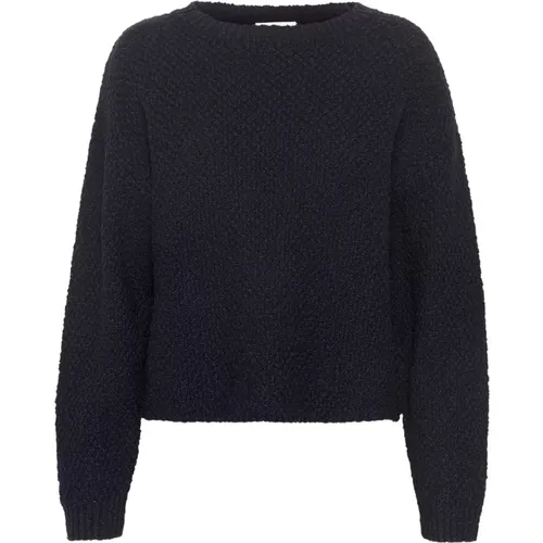 Blauer Strickpullover - My Essential Wardrobe - Modalova