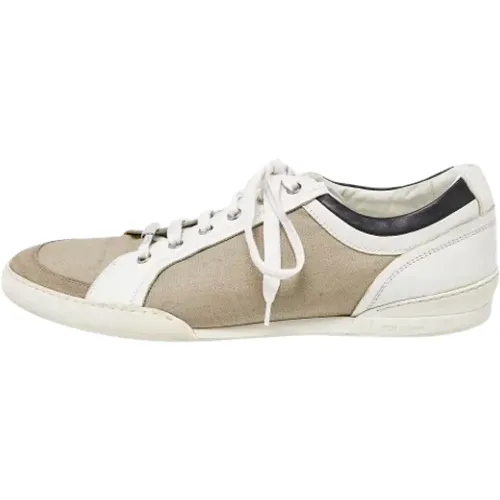 Pre-owned Leather sneakers , female, Sizes: 10 1/2 UK - Dior Vintage - Modalova
