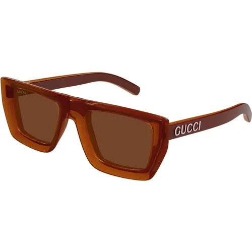 Stilvolle Sonnenbrille mit Farbcode , unisex, Größe: 51 MM - Gucci - Modalova