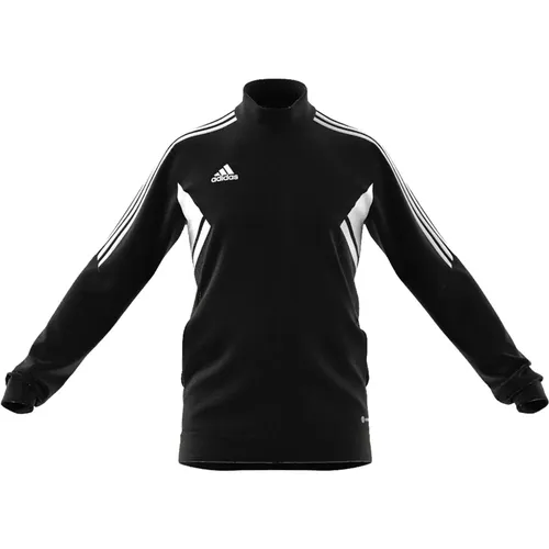 Con22 Jkt Schwarzes Sweatshirt , Herren, Größe: L - Adidas - Modalova