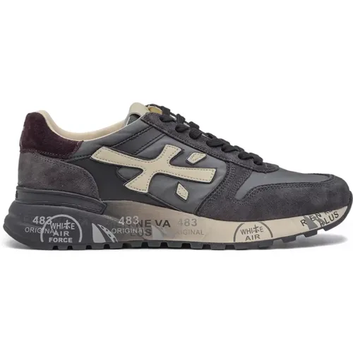 Grey Mick Sneakers , male, Sizes: 12 UK - Premiata - Modalova