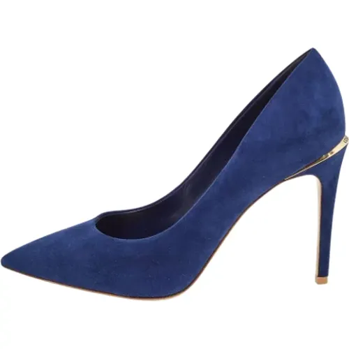 Pre-owned Suede heels , female, Sizes: 7 UK - Louis Vuitton Vintage - Modalova