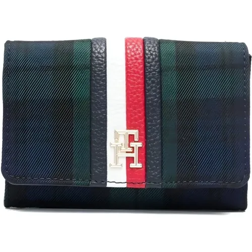 Emblem med wallet blackwatch , female, Sizes: ONE SIZE - Tommy Hilfiger - Modalova