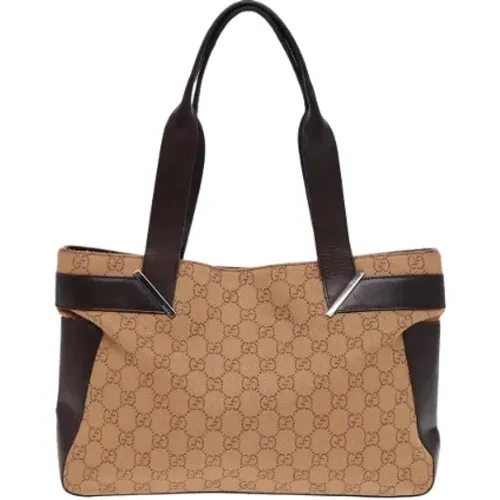 Pre-owned Canvas totes , female, Sizes: ONE SIZE - Gucci Vintage - Modalova