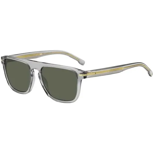 Stilvolle Grün Graue Sonnenbrille Damen - Hugo Boss - Modalova