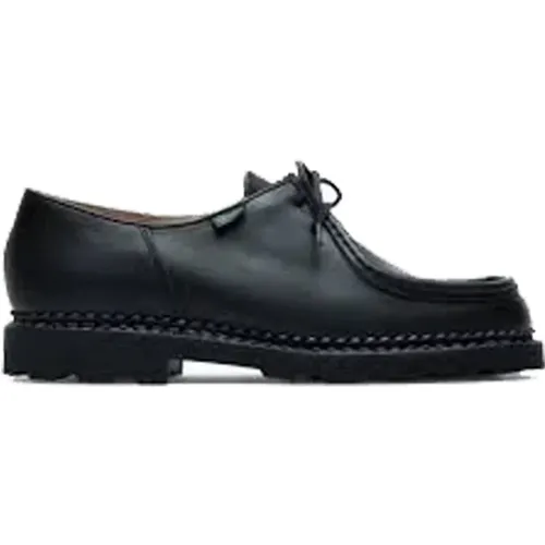 Handmade Leather Derby Shoes , male, Sizes: 4 UK, 6 UK - Paraboot - Modalova