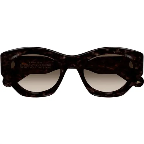 Cat Eye Sunglasses with Bio Nylon Lenses , female, Sizes: 53 MM - Chloé - Modalova