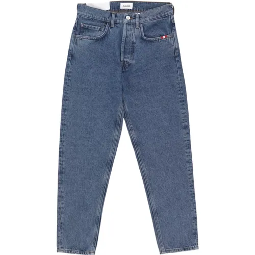 Stone Wash Denim Jeans , Herren, Größe: W29 - Amish - Modalova