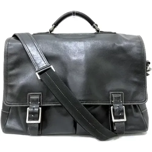 Pre-owned Leder Handtaschen , Herren, Größe: ONE Size - Coach Pre-owned - Modalova