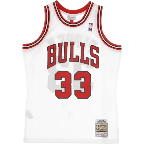 Scottie Pippen Basketball Tank Top , Herren, Größe: M - Mitchell & Ness - Modalova