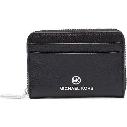 Schwarze Münzkartenhülle Geldbörse - Michael Kors - Modalova